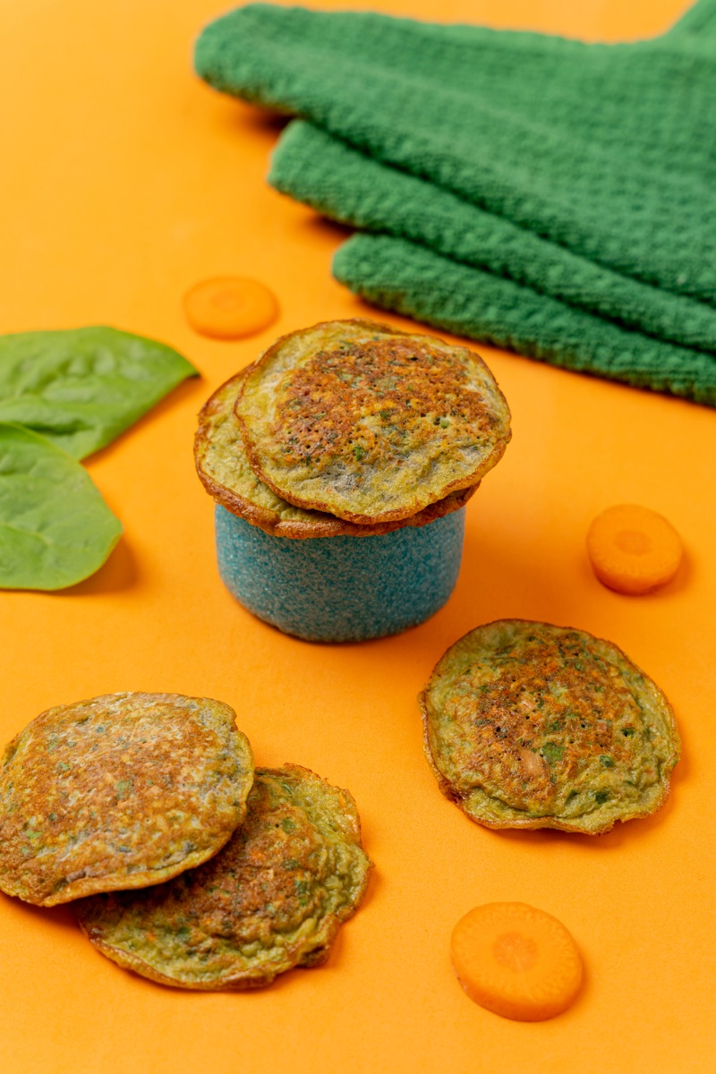 Tortilla con Vegetales servido